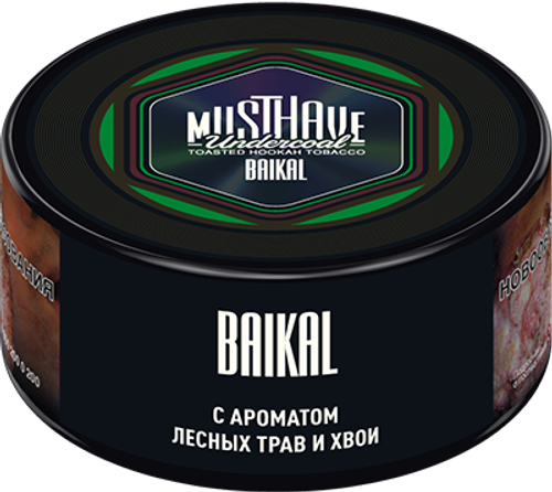 М. Табак для кальяна Must have Baikal (Газировка Байкал) 25гр