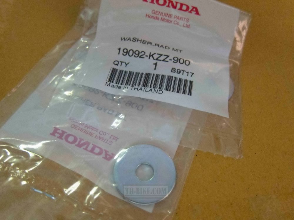 19092-KZZ-900. WASHER, RADIATOR MOUNTING