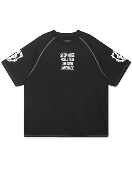 Мужская Футболка Pollution Boxy Raglan