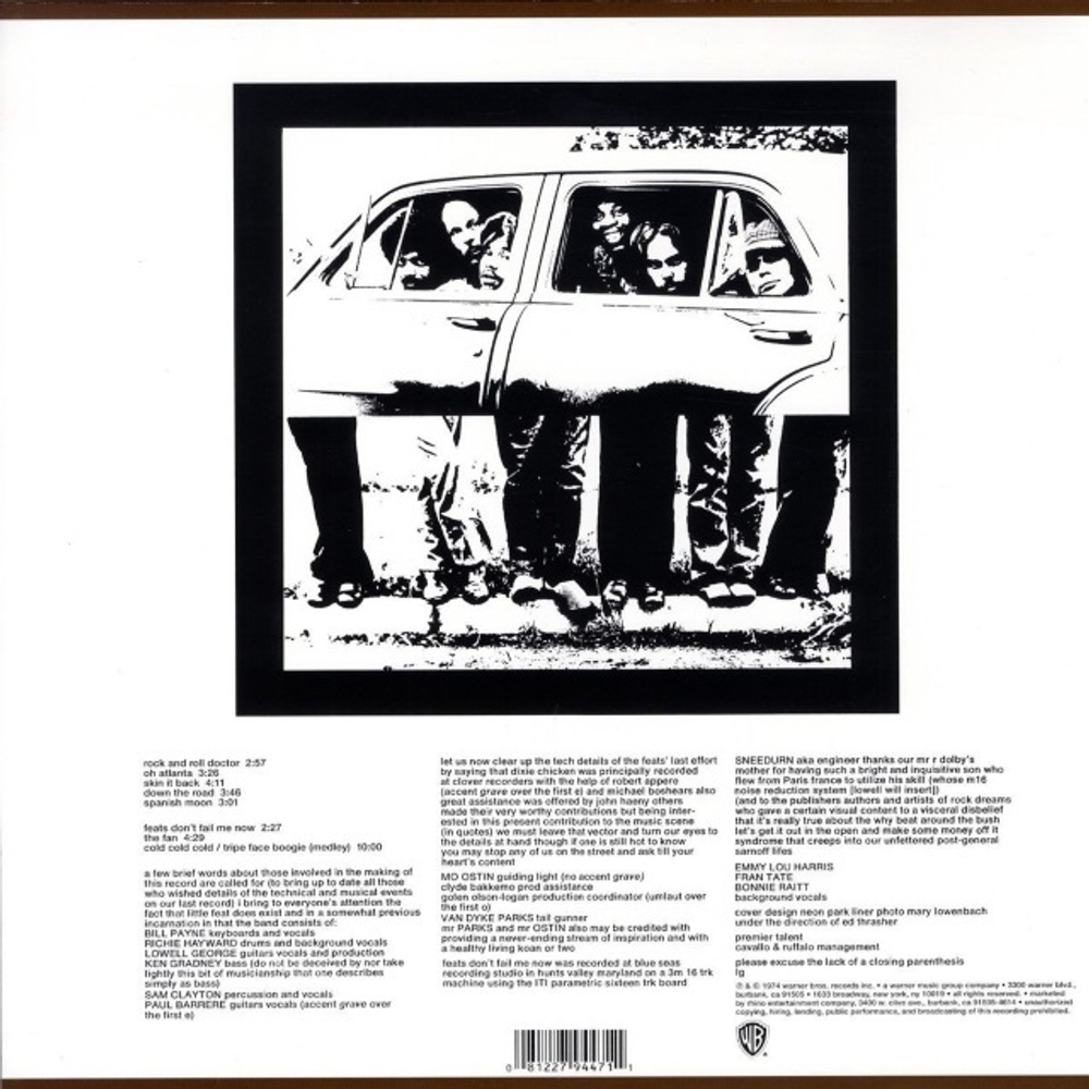 Little Feat / Feats Don't Fail Me Now (LP)