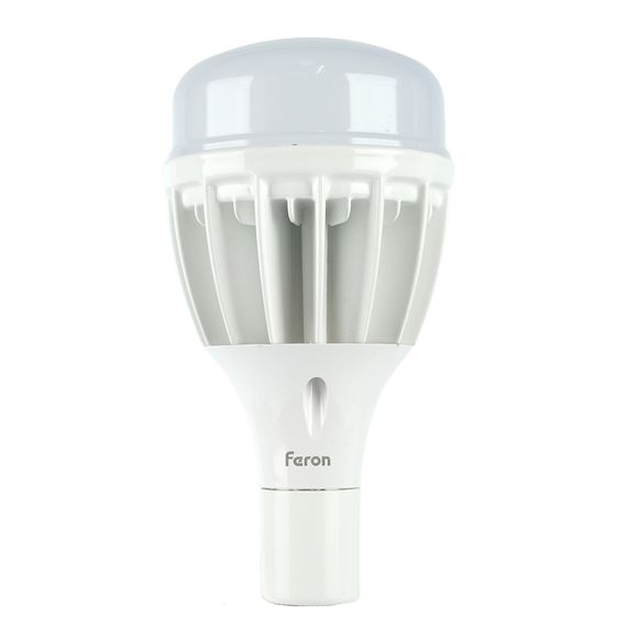 Лампа светодиодная Feron E27-E40 30W 6400K Цилиндр Матовая LB-65 25537