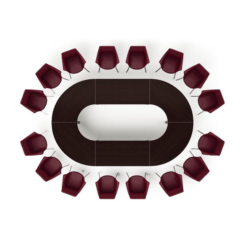 Стол овальный 3900 мм (MULTIMEETING)