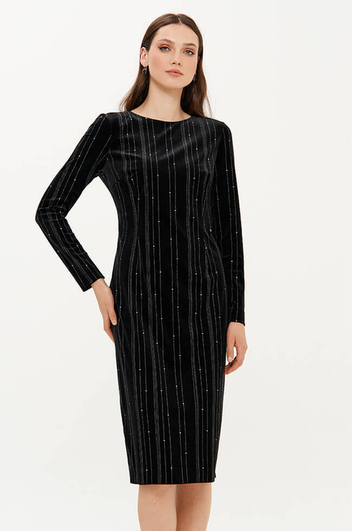 51704 Платье женское (черный)