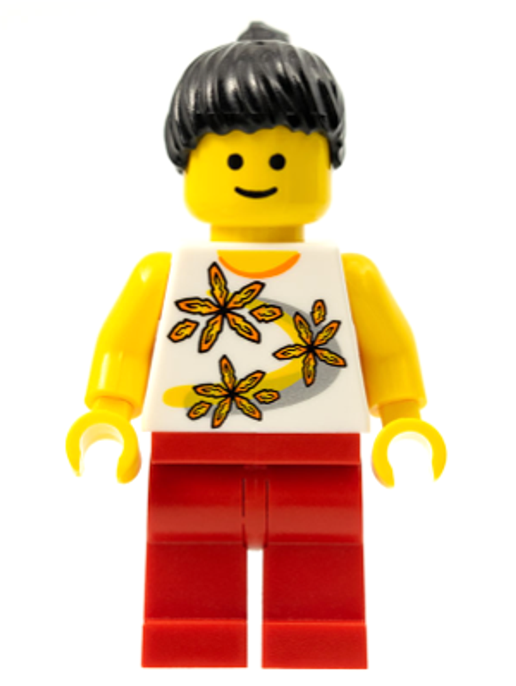 Минифигурка LEGO Twn082 Желтые цветы