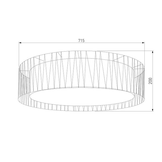 Потолочный светильник TK Lighting 1658 Harmony Black
