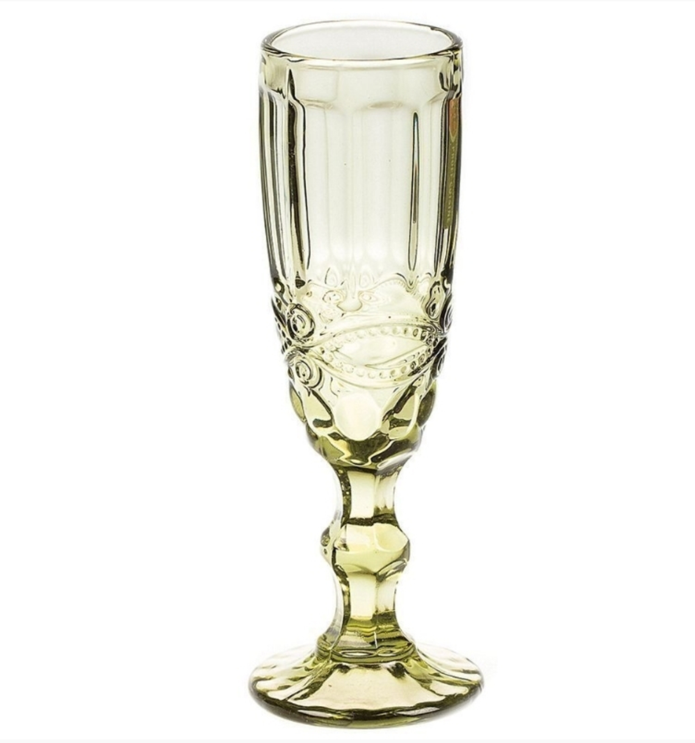 Бокал-флюте зеленый стекло P.L.-BarWare 71047247