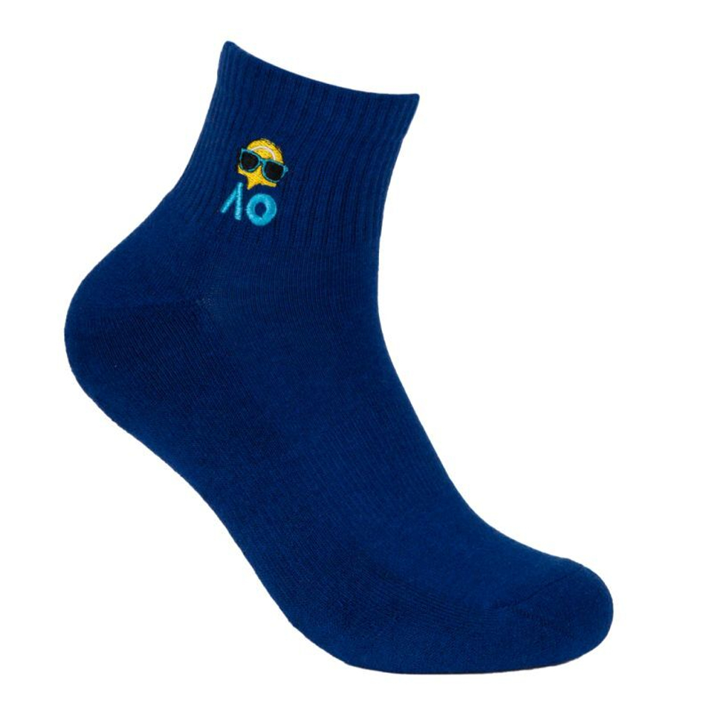 Теннисные носки Australian Open Tennis Ball Quarter Crew Socks 2P - Multikolor