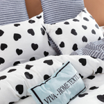 Комплект постельного белья Делюкс Сатин 100% хлопок на резинке LR362