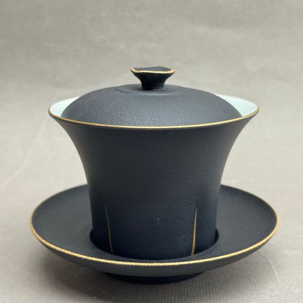 Гайвань черная, фарфор, 150мл