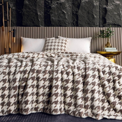 Плед 160x220 Sofi De MarkO Эрнесто кофейный