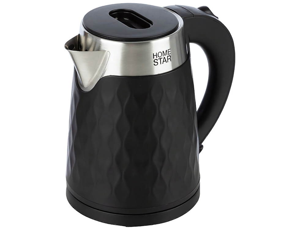 Чайник электрический 1,7л Homestar HS-1021 двойной корпус, черный
