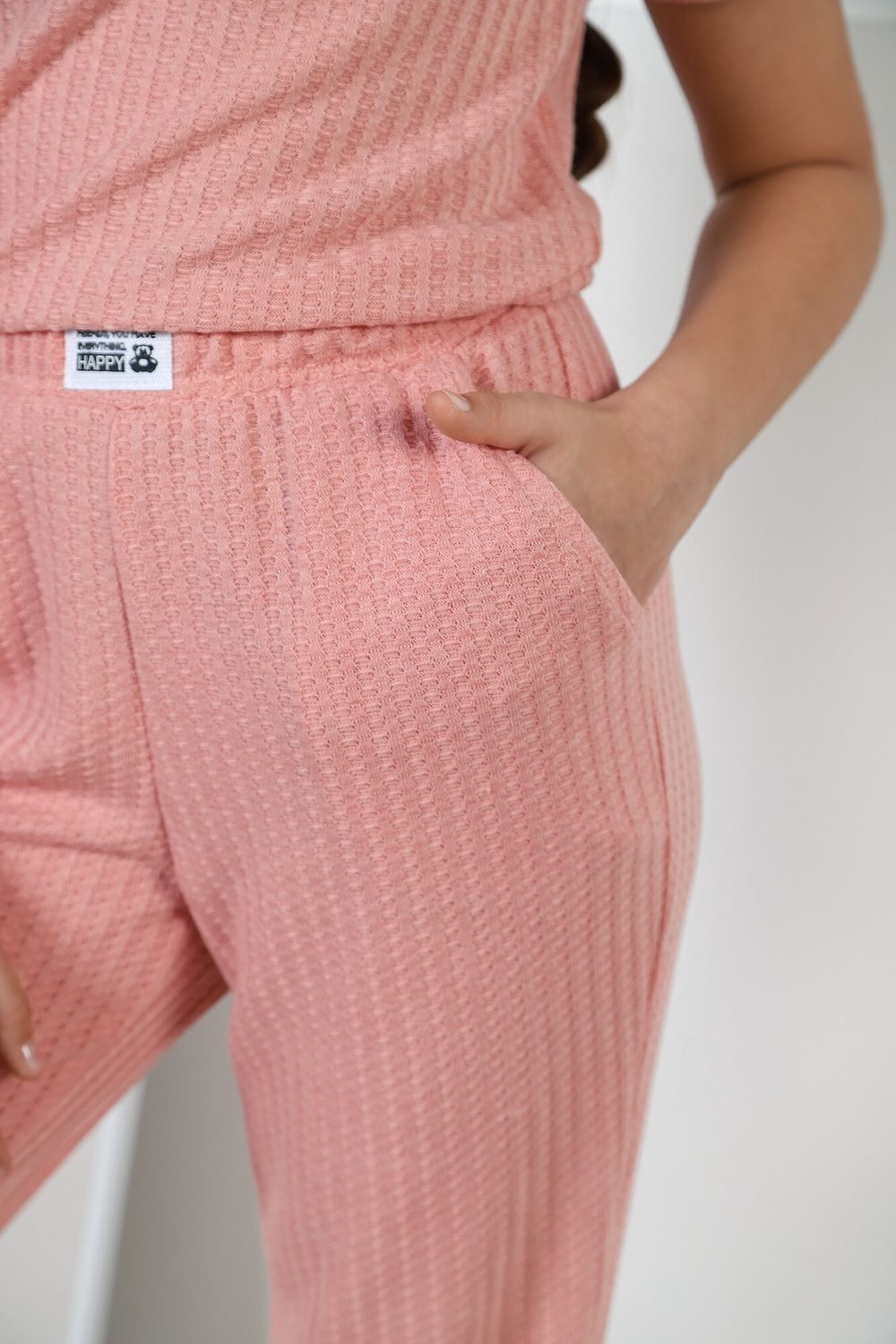 Костюм для девочки Вафелька-2 Виотекс ПЕРСИКОВЫЙ