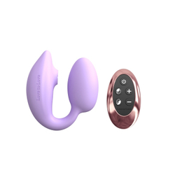 Cтимулятор клитора и зоны G с пультом для пары Love to love WONDERLOVER - VIVA MAUVE
