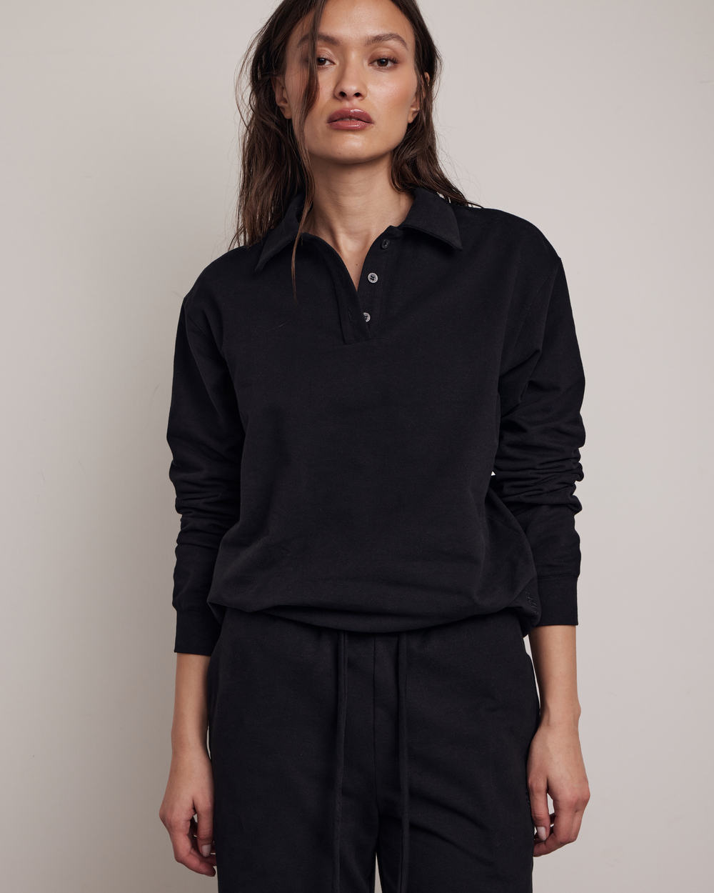 Поло The Daily Polo In Black