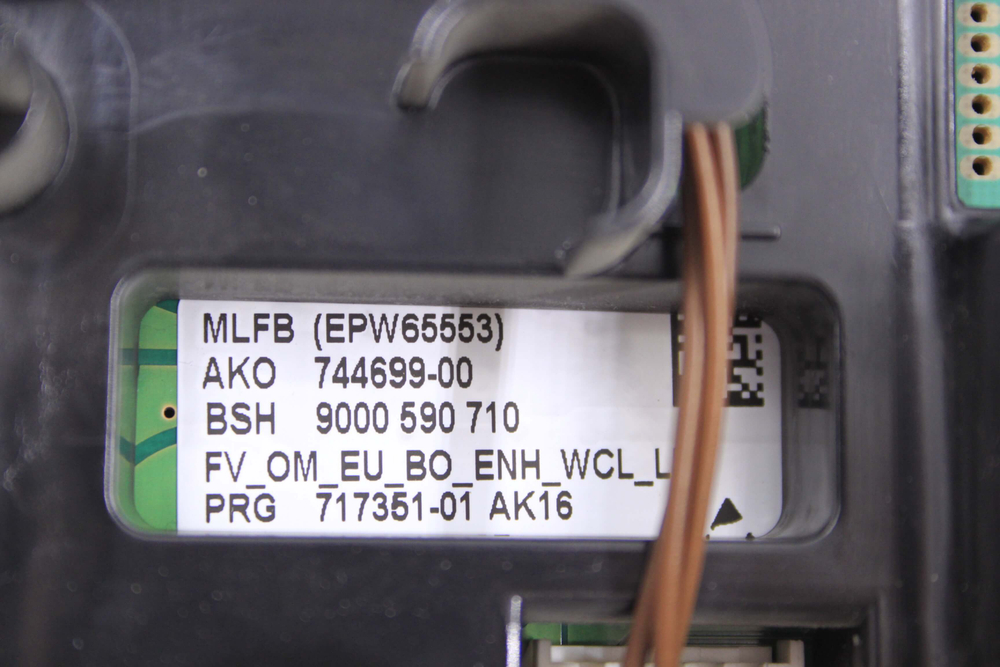 Модуль управления стиральной машины Bosch WLX20463OE ( EPW65534 )