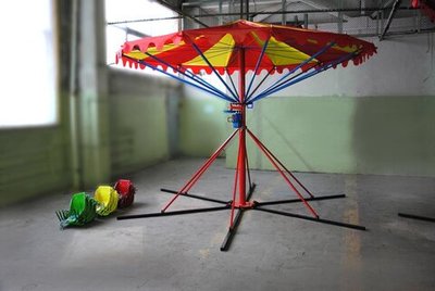 Карусель Мобильная Юла 12 мест - грузоподъемность 75 кг/место