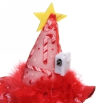 Ободок карнавальный с подсветкой «Колпак с звездой»