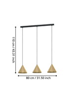 Подвесной светильник Eglo NARICES 99592