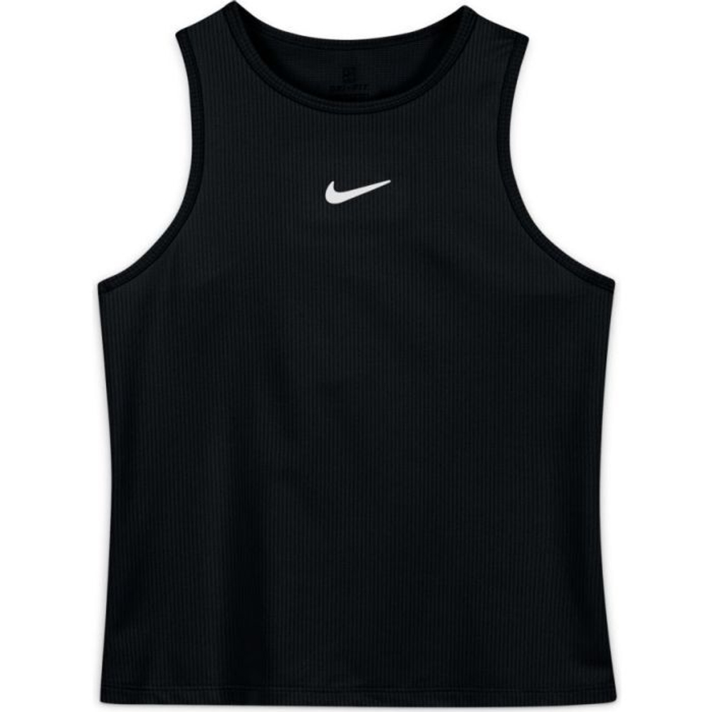 Футболка для девочки теннисная Nike Court Dri-Fit Victory Tank G - черный