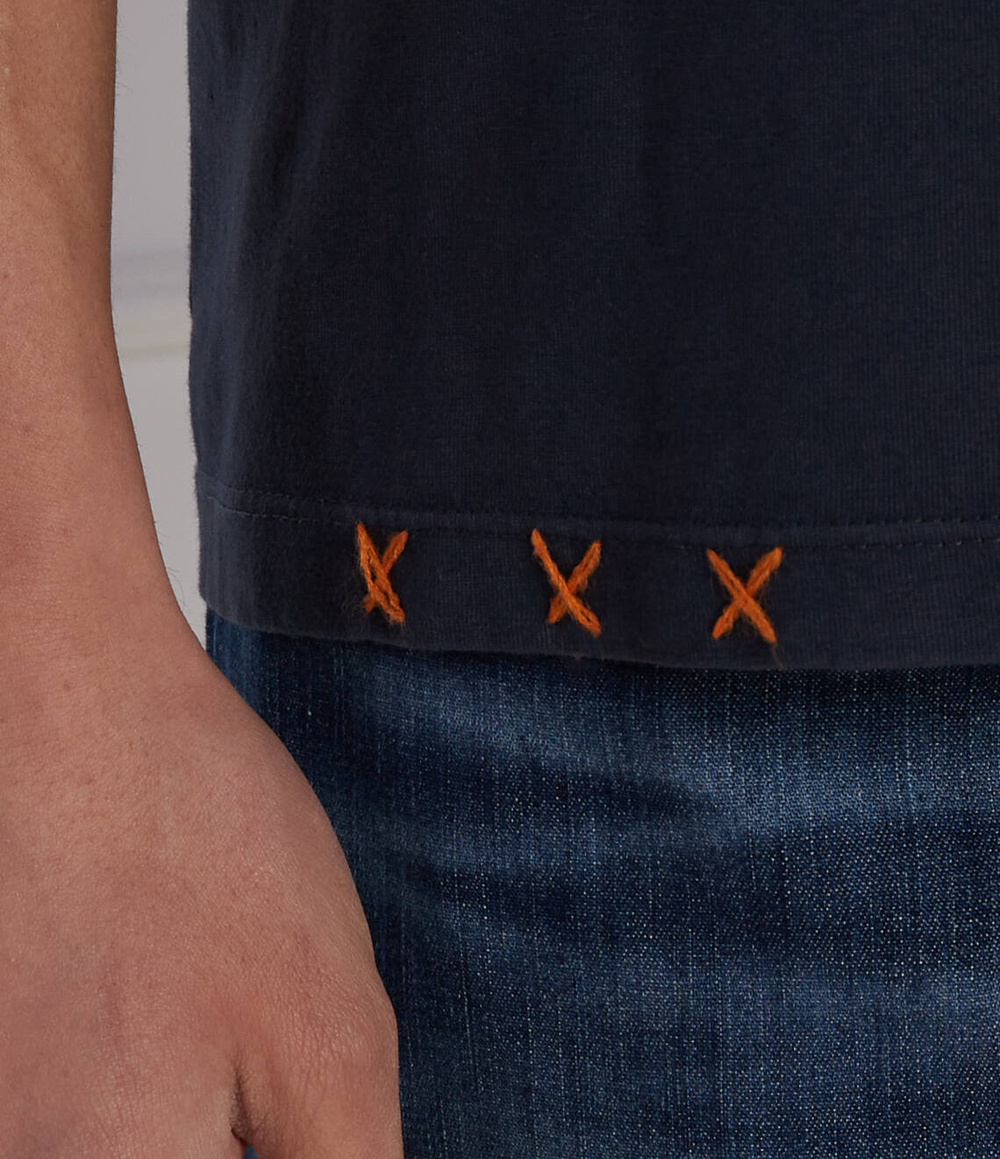 Футболка JAPANESE IDEOG GUESS - темно-синий(M4GI22 K8FQ4)