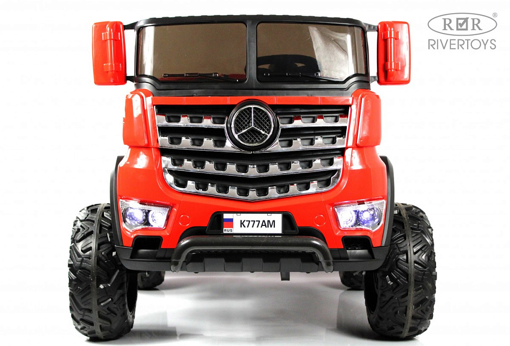 Детский электромобиль RiverToys K777AM красный