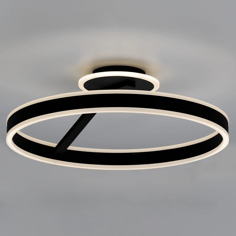 Citilux Дуэт CL719751 LED Люстра с пультом Чёрный