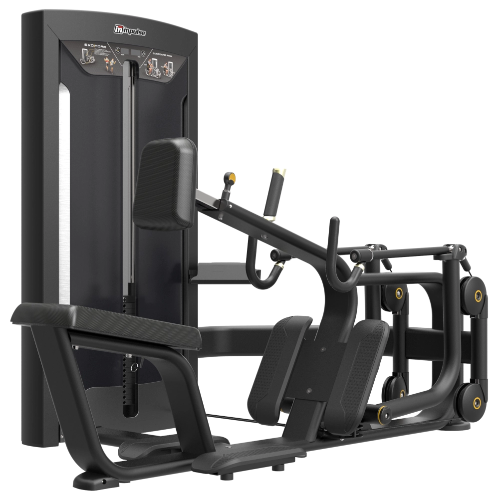 Impulse FE9719 гребная тяга с упором, профессиональный тренажер
