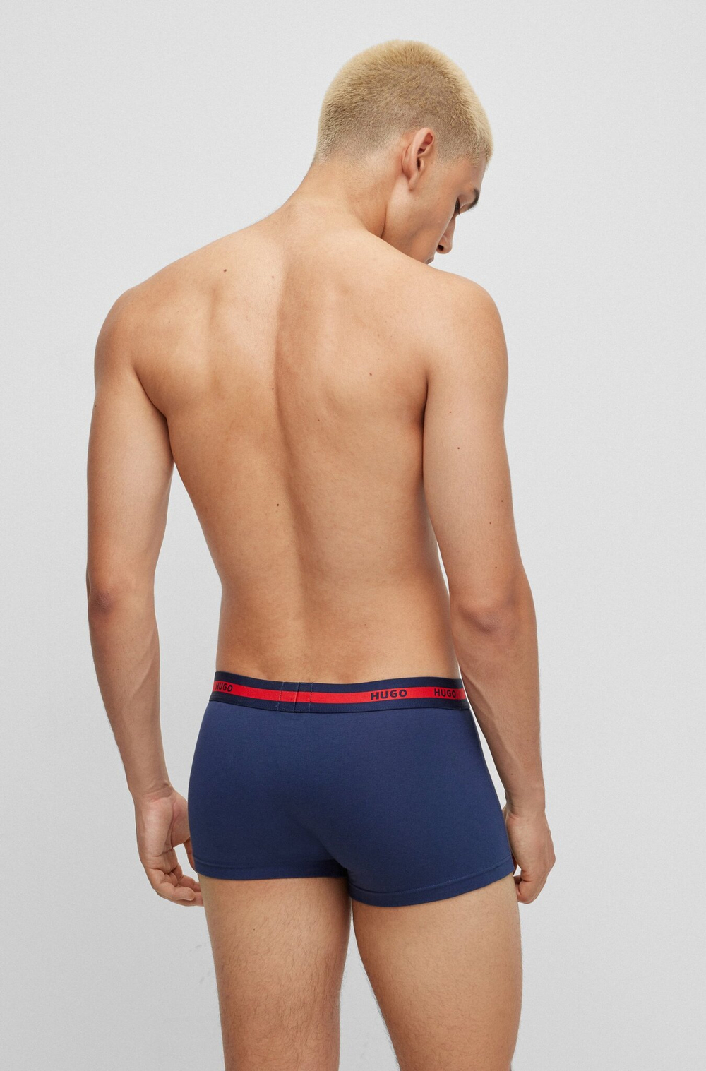 Трусы (набор 2 пары) мужские HUGO TRUNK TWIN PACK 10241873 01