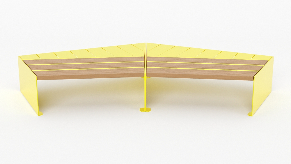 Скамья-вазон Модуль 6 SK00355
