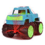 Пластмассовая игрушечная машина "Джип маленкий 2", РР 2023-018