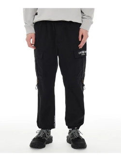Брюки-джоггеры в стиле карго с молниями на карманах