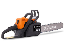 Бензопила ZimAni CS/MS180 Black Edition (31,8см³., 2л.с., 16",3/8, 1,3мм 55звеньев