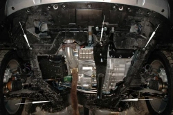 Защита картера и КПП Sheriff для Mitsubishi Outlander XL 2006-2012 арт.14.1102