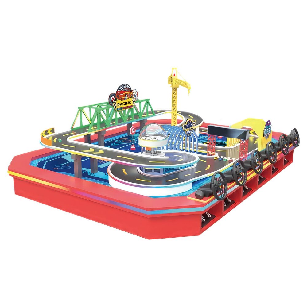 Игровой стол с гоночными машинками «Crazy Ride»