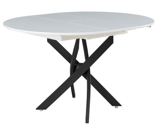 Стол обеденный Seville круглый раскладной 100-129