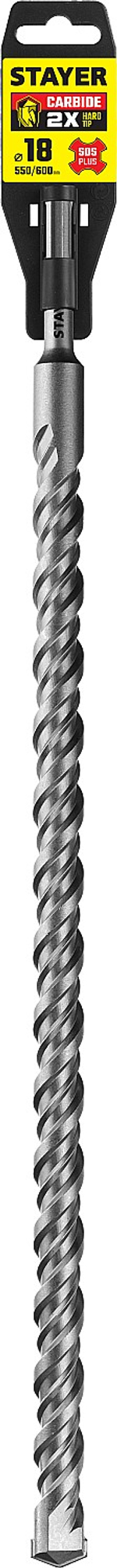STAYER 18 x 600 мм, SDS-plus бур, Professional (2930-600-18)