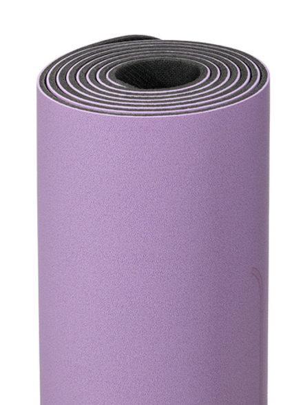 УЛЬТРАцепкий 100% каучуковый коврик для йоги New Arrows Lila 185*68*0,5 см