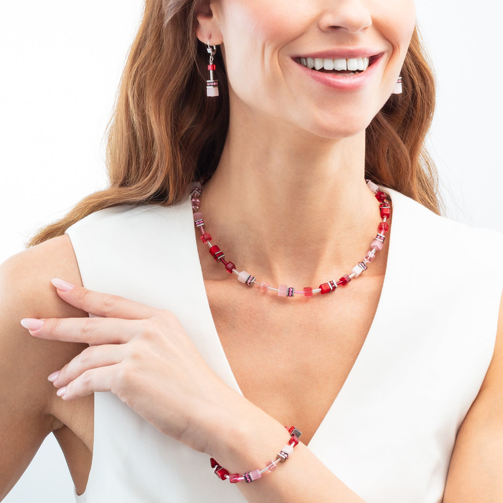 Серьги Coeur de Lion Rose-Red 2838/20-1903