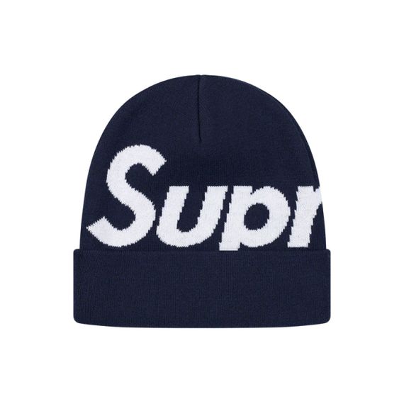 Supreme FW19 Week 7 Big Logo Beanie logo