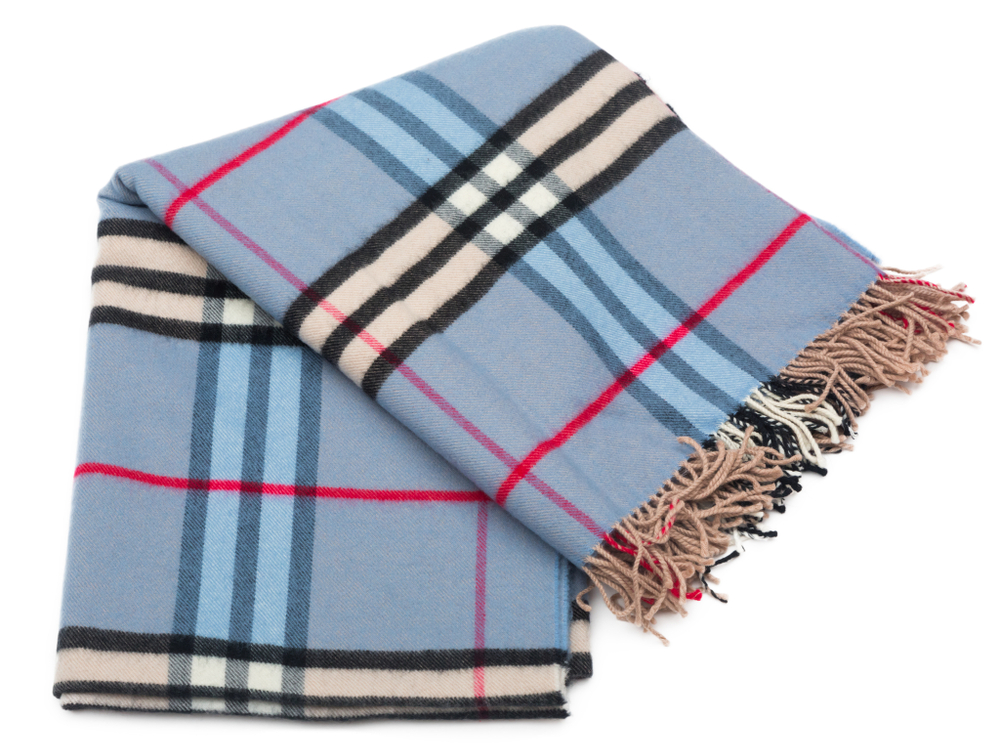 Плед 130х180 Lanerossi Murano Royal голубой Италия