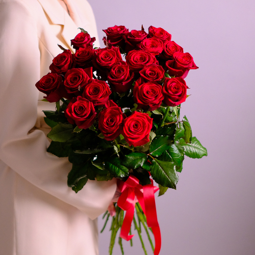 Купить Букет красных роз «Престиж»