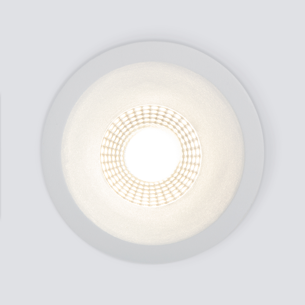 Встраиваемый светодиодный светильник 15266/LED 7W 4200K WH белый