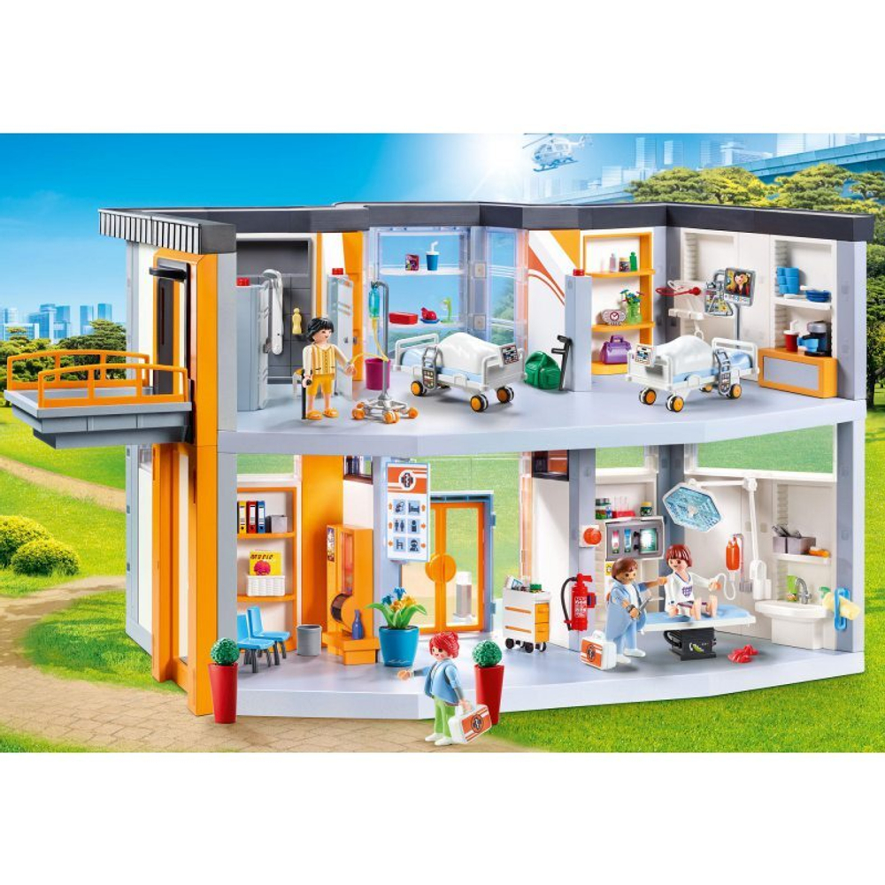 Playmobil - Большая больница с оборудованием 70190