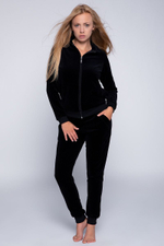 Стильный женский костюм Jennifer с брючками (Размер: S-M) (Цвет: черный)