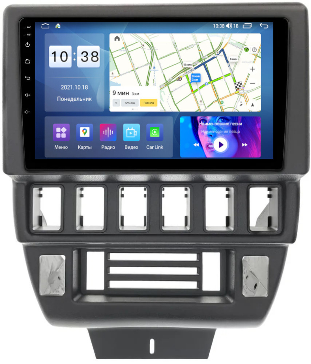 Магнитола для Lada 4x4, Urban, Bronto 1993-2019 - Parafar PF093LUX2UHD на Android 13, QLED, ТОП процессор, 8Гб+128Гб, CarPlay, 4G SIM-слот