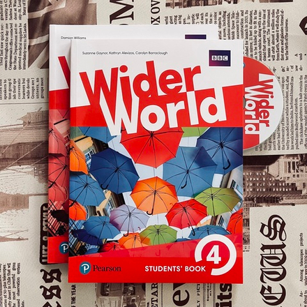 WIDER WORLD 4 | Student's Book+Workbook+CD