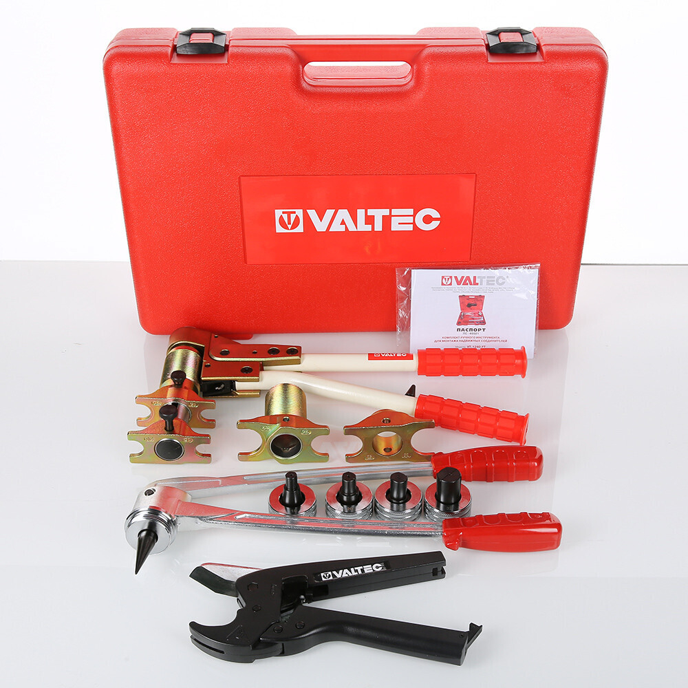 Комплект VALTEC ручного инструмента для монтажа надвижных фитингов 16-32 мм (арт.VT.1240.FT.1632)