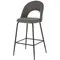 Полубарный стул Mahalia темно-серый