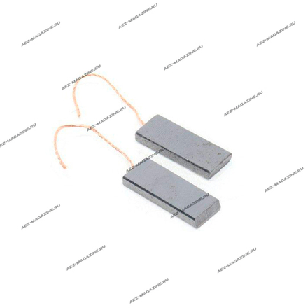 Электроугольная щетка 4,7 х 13,5 х 35 поводок Ø=1 мм, скос на краю (для стиральных машин)