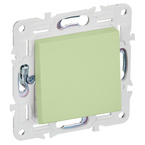 SKANDY Выключатель 1-клавишный перекрестный 10А SK-V03G мятный IEK